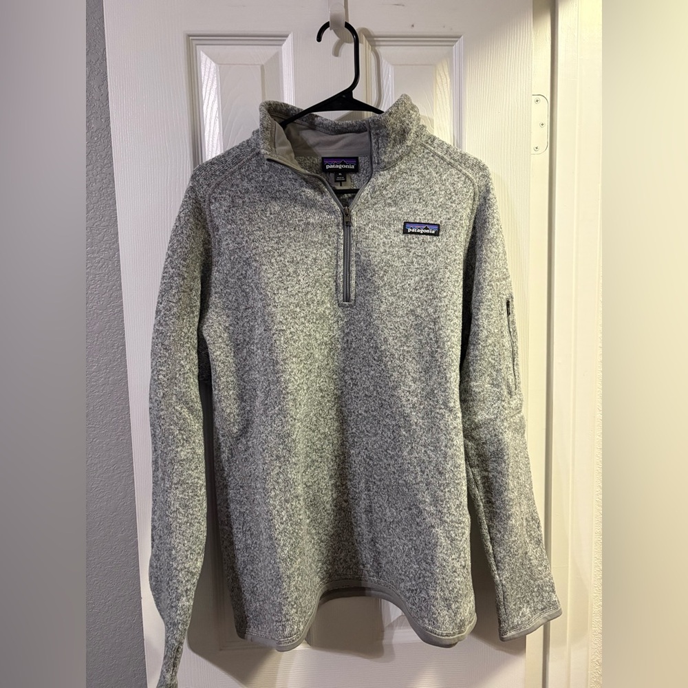 Patagonia Gray Quarter-Zip Pullover